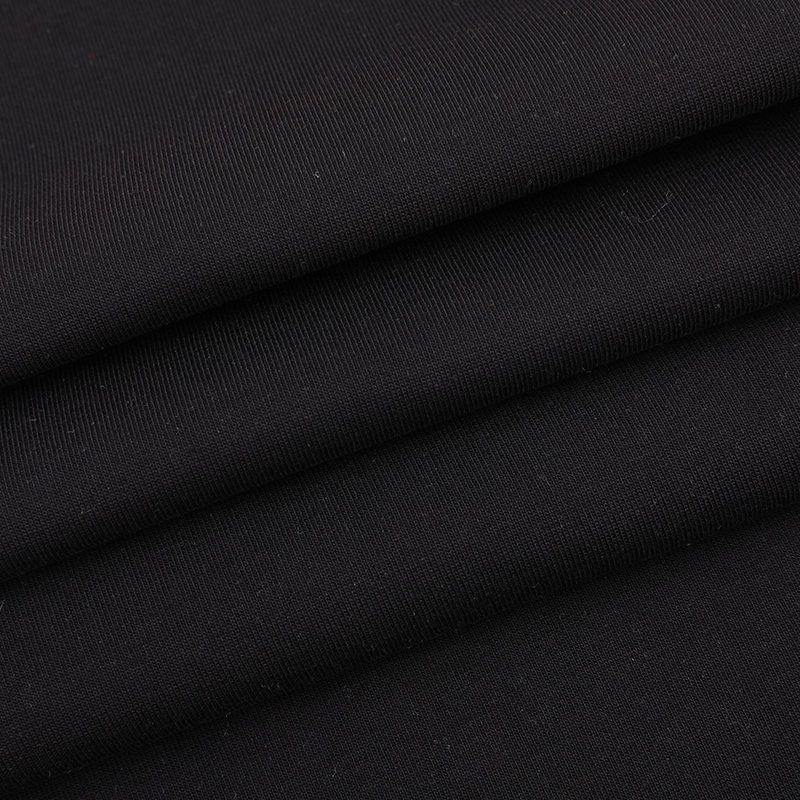 40s JC + 50D/48F DTY + 40s JC + 30D Spandex Air Layer Stof