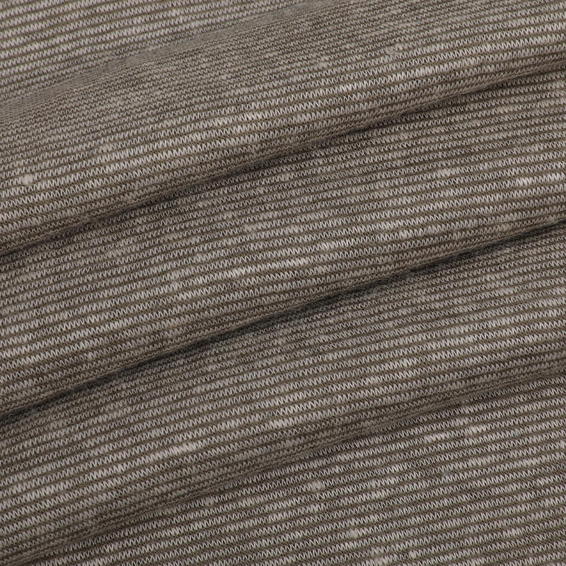 28 Ne Linen + 32s Acryl Stripe Single Jersey